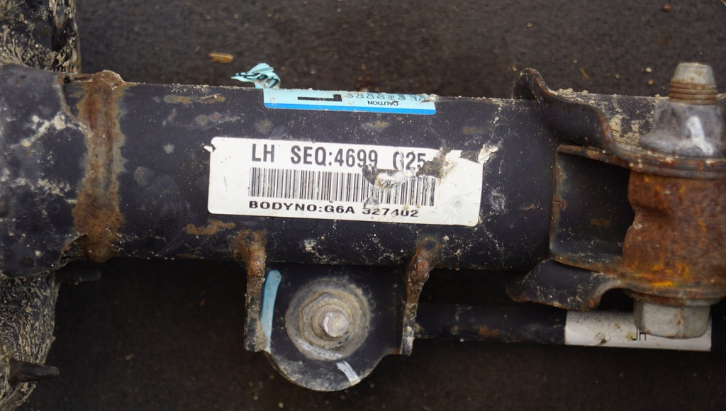 фото №6, Поворотный кулак амортизатор левый перед kia picanto iii