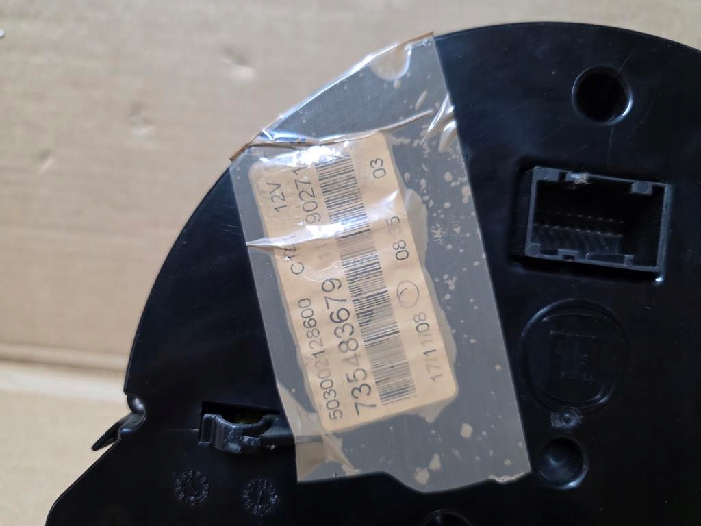 фото №9, Лічильник прилади fiat 500 1.3 735483679 europa 16