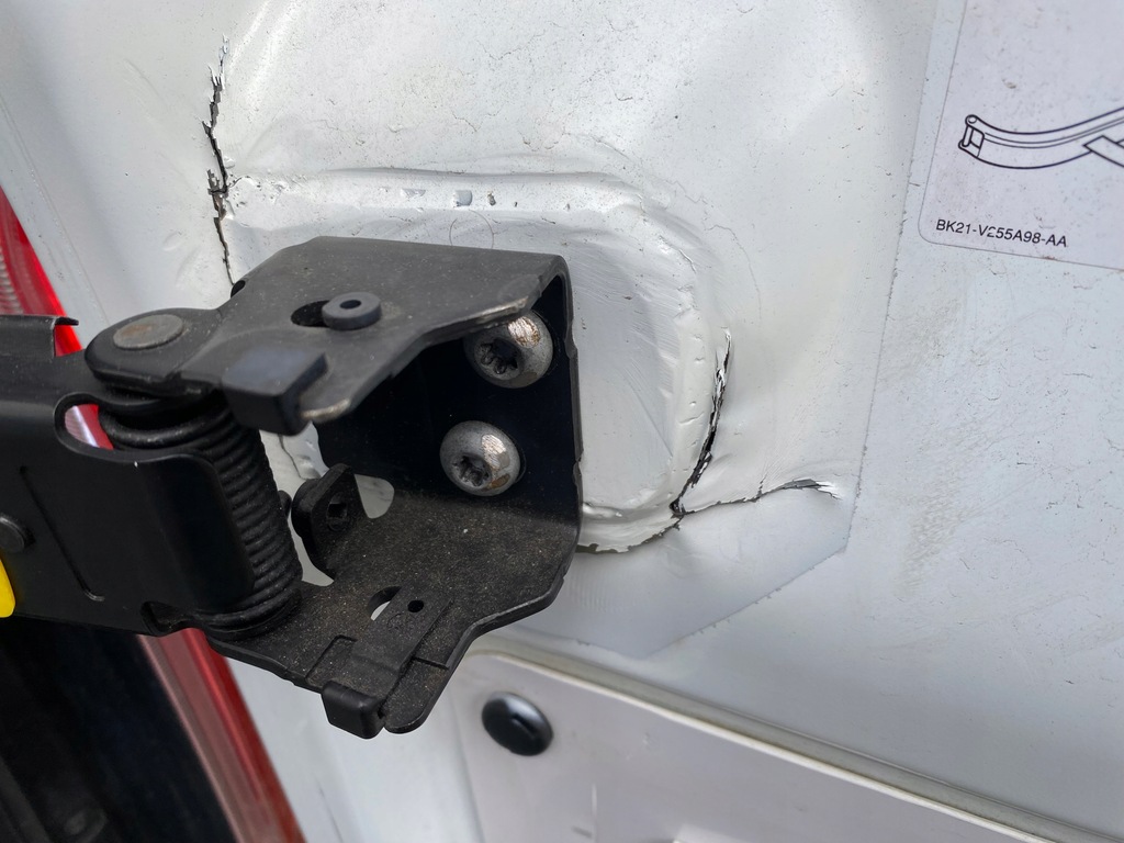 фото №16, Ford transit custom - дверь левый правый задняя задние крыло полный