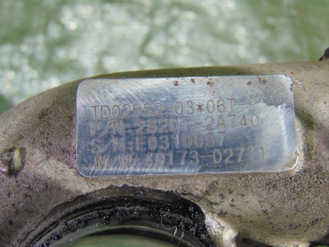 фото №5, Турбонагнетатель турбина i20 1.4 crdi 49173-02711