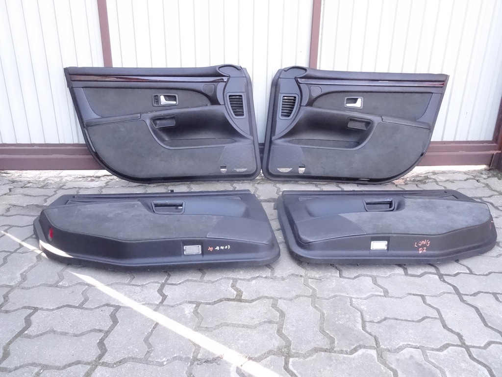 фото №10, Audi a8 d2 обивка обшивки шторка дверь soul long доставка