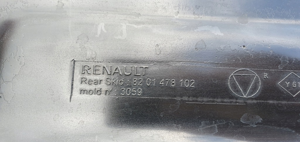 фото №4, Dacia lodgy накладка молдинг бампер перед оригінал