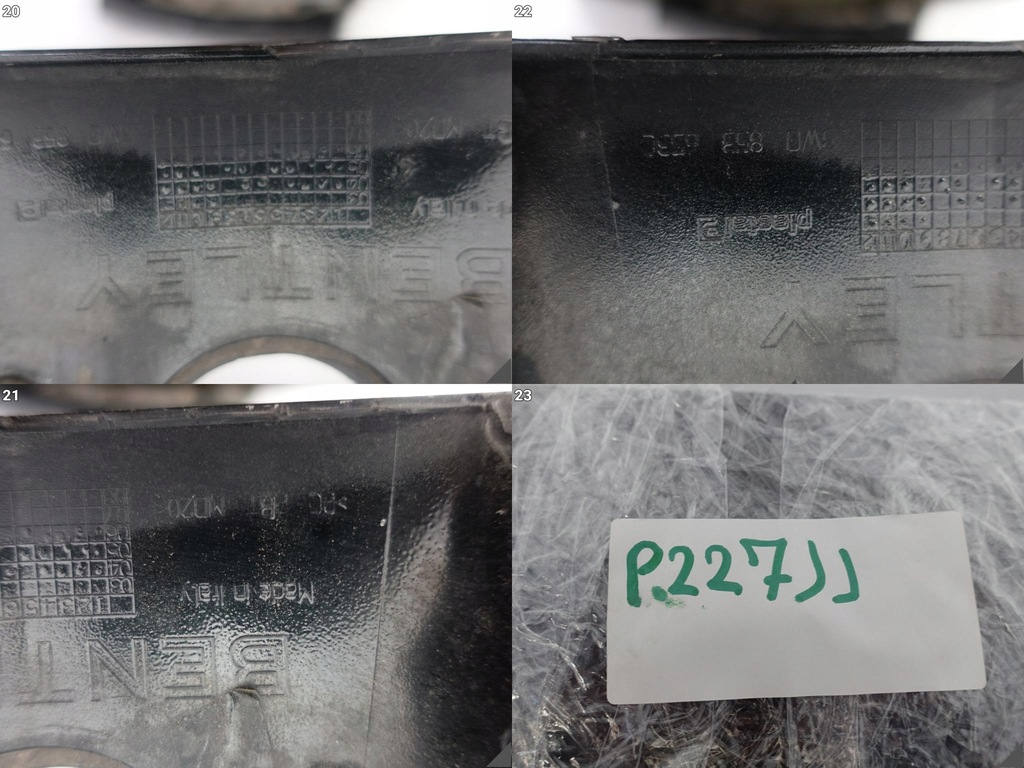 фото №15, Bentley continental flying spur 3w5 06-12 решітка радіатора решітка радіатора решітка капот бампер