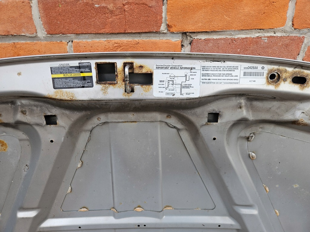 фото №14, Jeep grand cherokee wj капот кришка