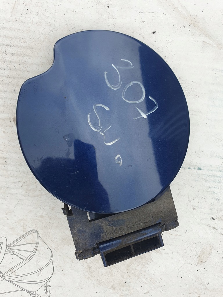 фото №8, Кришка заливної бака пального ford mondeo mk3 foto