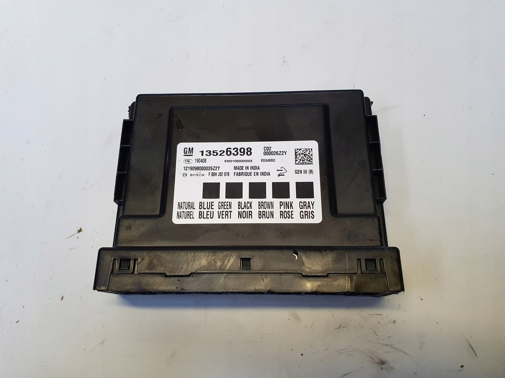 фото №1, Opel astra k модуль комфорта bcm 13526398