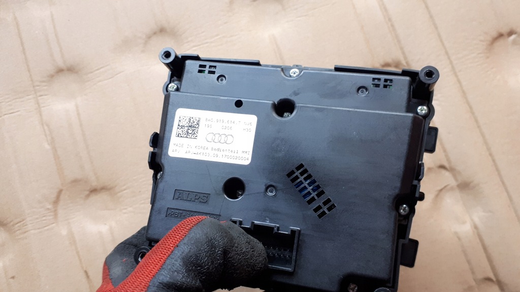 фото №6, S4 b9 a4 8w панель управление mmi 8w0919614t a5