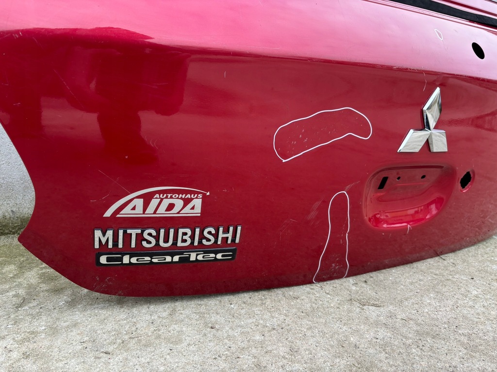 фото №10, Кришка багажника задня задня mitsubishi space star ii od 2013