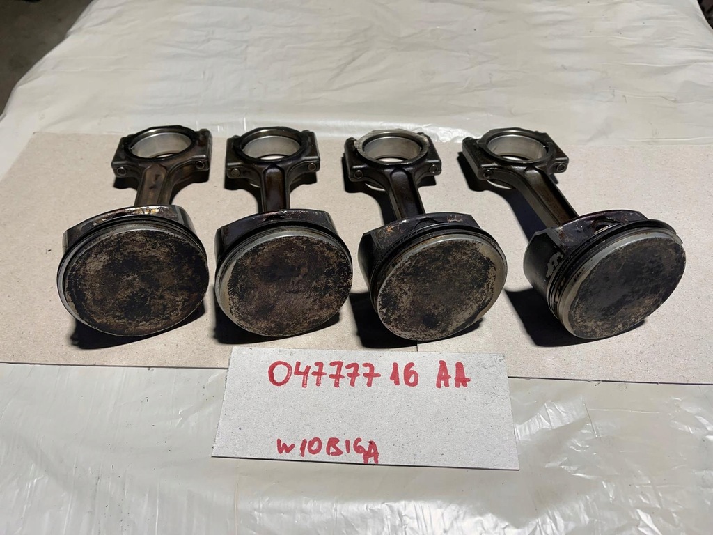 фото №1, Поршень + шатун mini cooper r50 1.6 16v 04777716aa