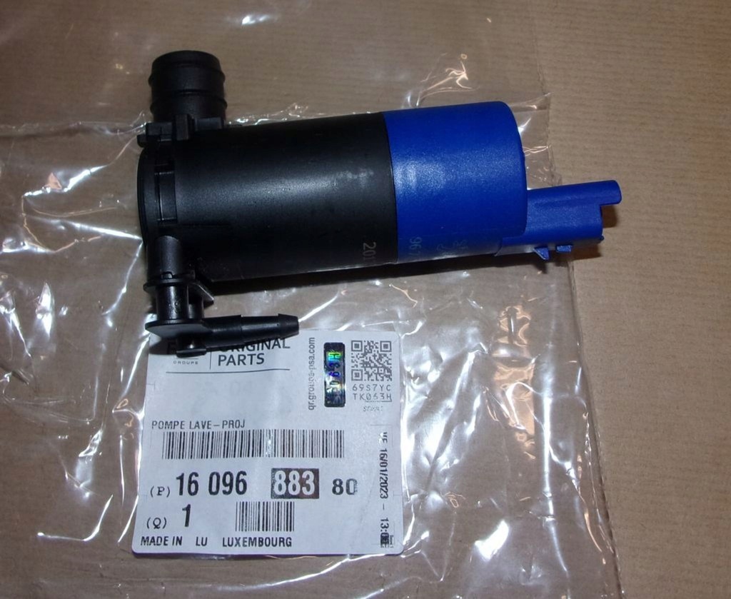 фото №1, Помпа распылителя фары peugeot 508 oryg