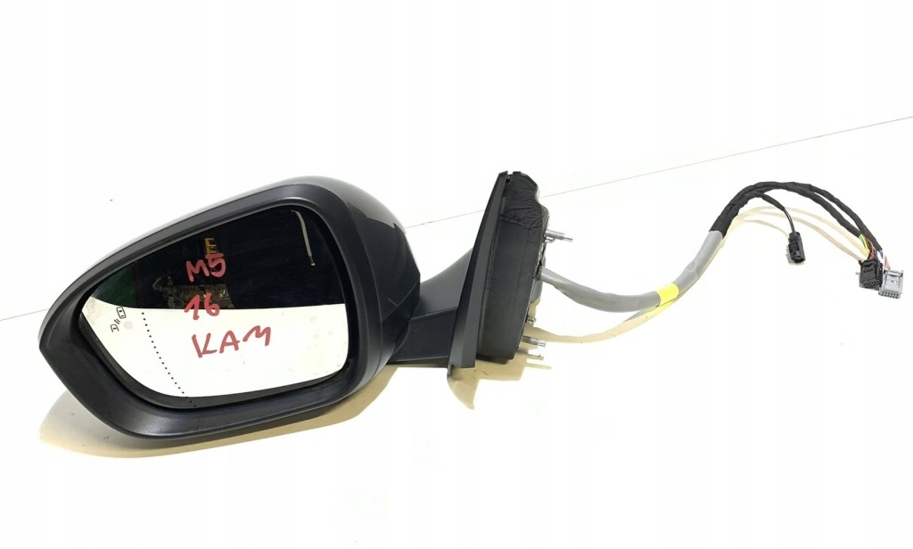 фото №1, Левая зеркало 16 pin камера датчик ассистент лампа renault megane v e-tech