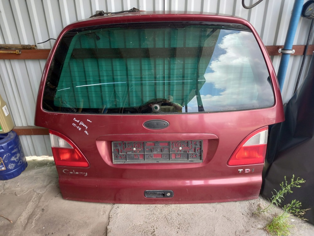 фото №5, Кришка багажника багажника galaxy mkii 00-05 1.9 tdi