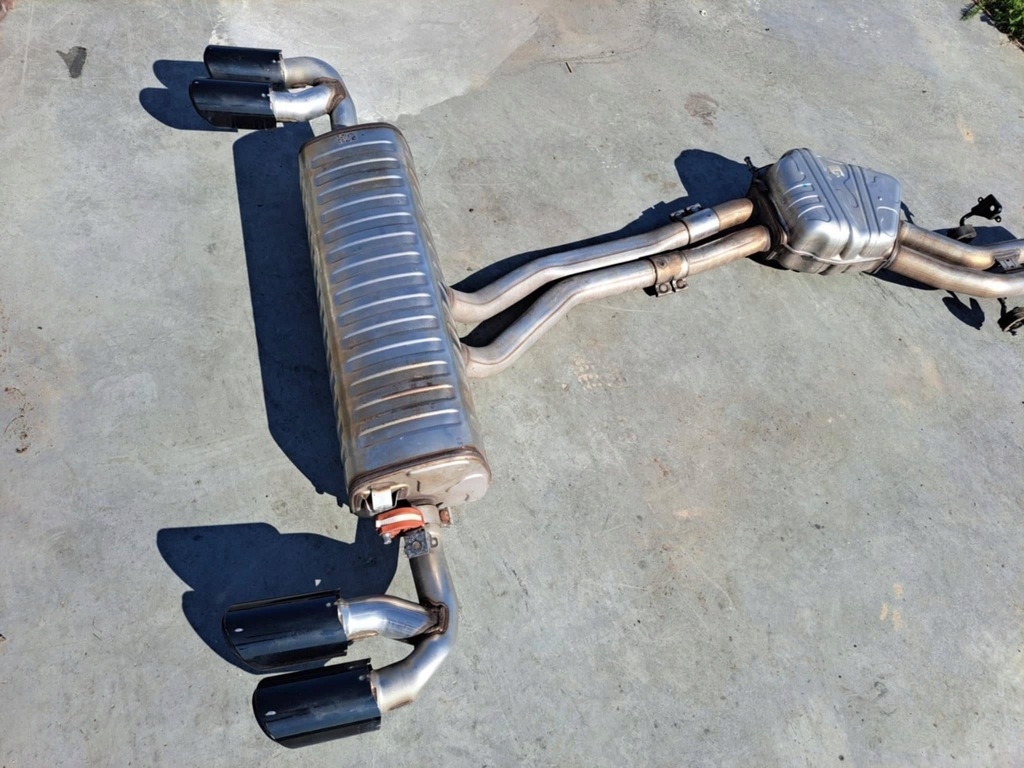 фото №5, Вихлоп кінцевий середній porsche cayenne 9y