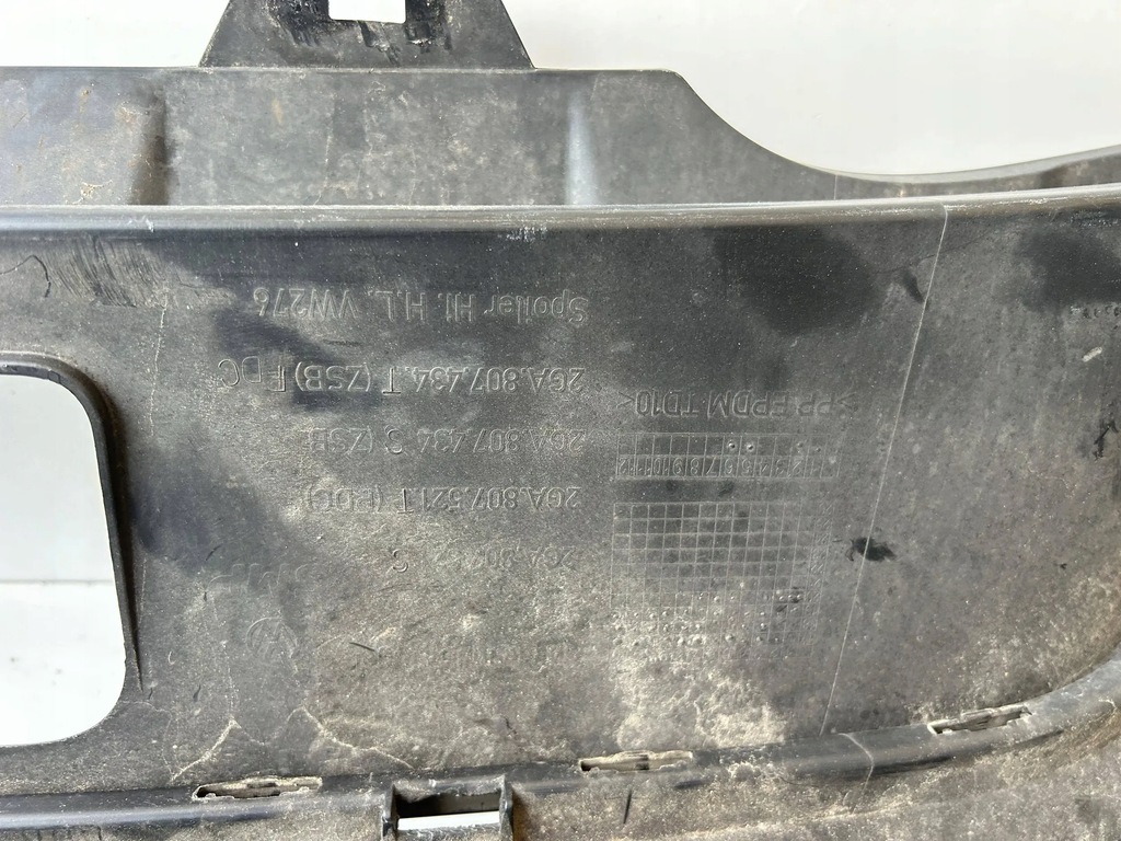 фото №3, Vw t-roc 2ga накладка бампера задняя 2ga807521 t оригинал