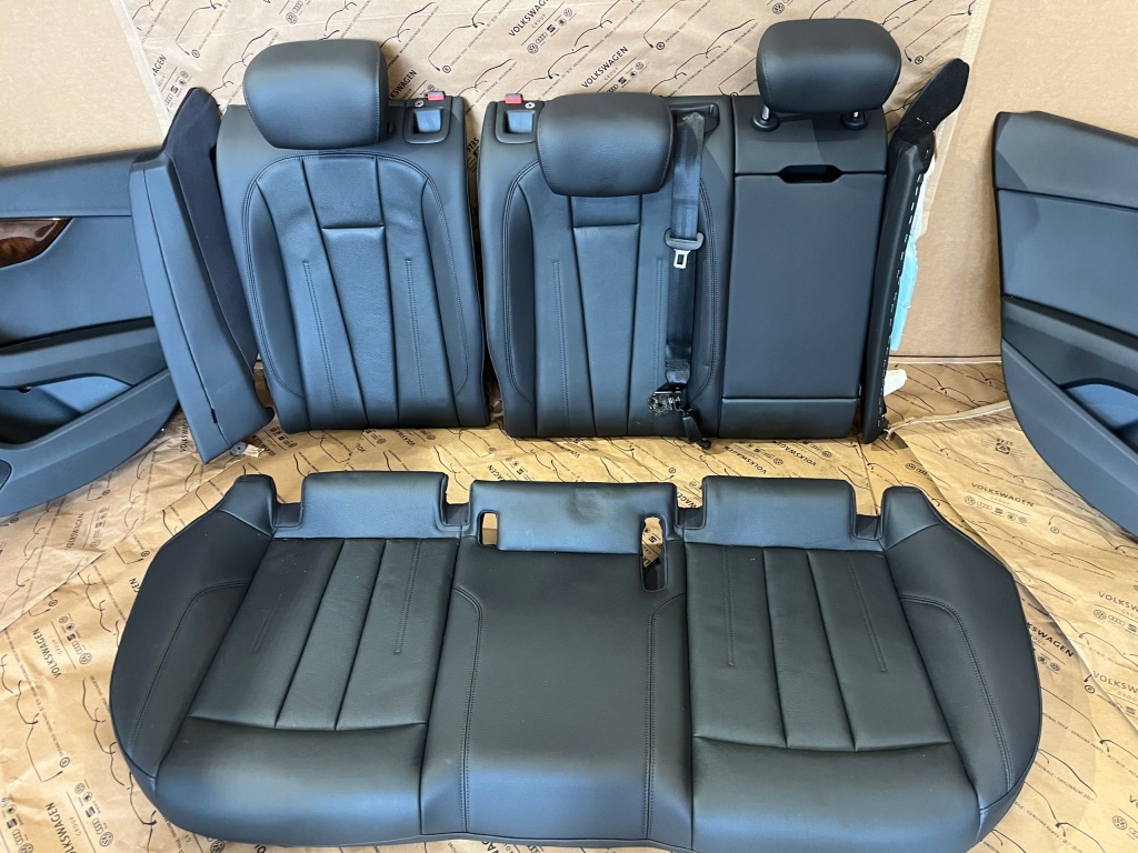 фото №14, Audi a4 b9 sedan сиденье сиденья заднее сиденье обшивки декоры туннель салон orginał