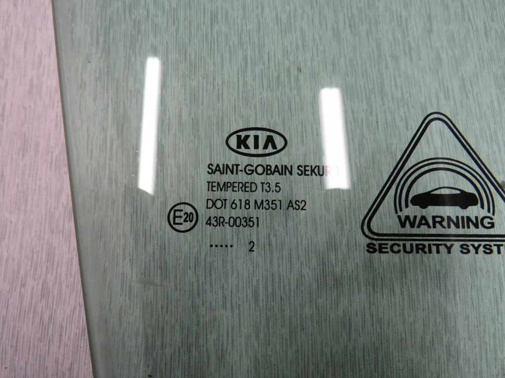 фото №3, Kia sportage iii стекло дверь передняя перед 2012