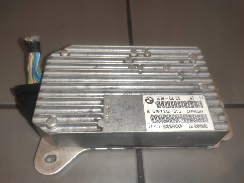 фото №9, Bmw 7 f01 f02 f07 f10 f11 модуль блок керування icm оригінал 6851242
