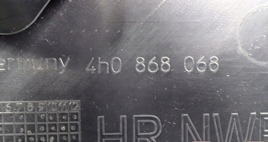 фото №11, Оббивка обшивка двері задня 4h0868068 audi a8 d4