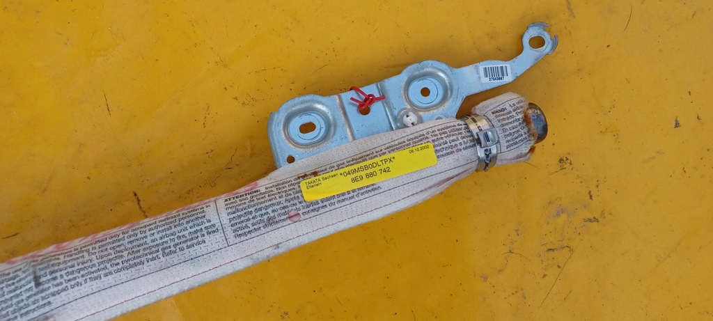 фото №10, Шторка безопасности воздушная правая audi a4 b6 8e9880742