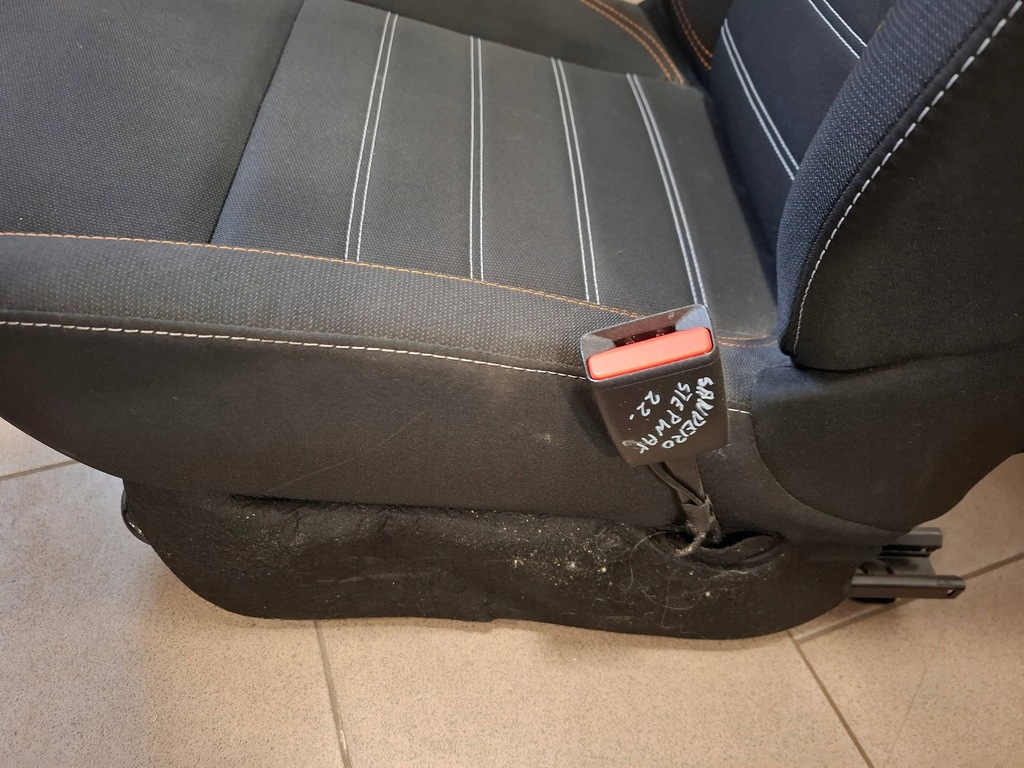 фото №8, Sandero iii stepway сиденья + заднее сиденье задняя