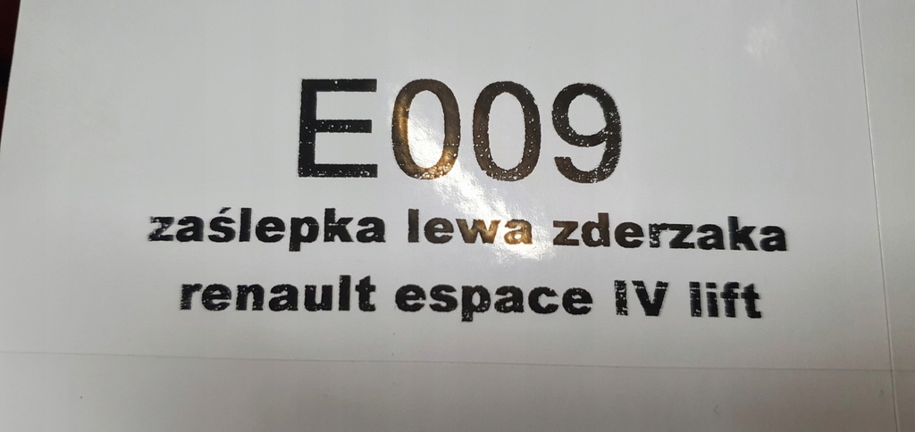 фото №4, Решітка бампера перед ліва renault espace iv lift