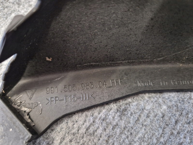 Купить Porsche carrera 911 991 lift 99150598304 спойлер бампера перед оригинальный номер