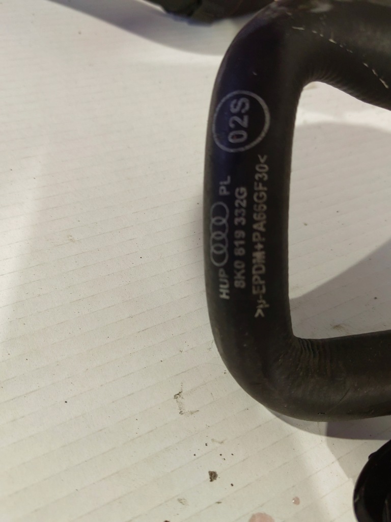 фото №10, Audi a5 8t 1.8tfsi wąż шланг дополнительная насос wody