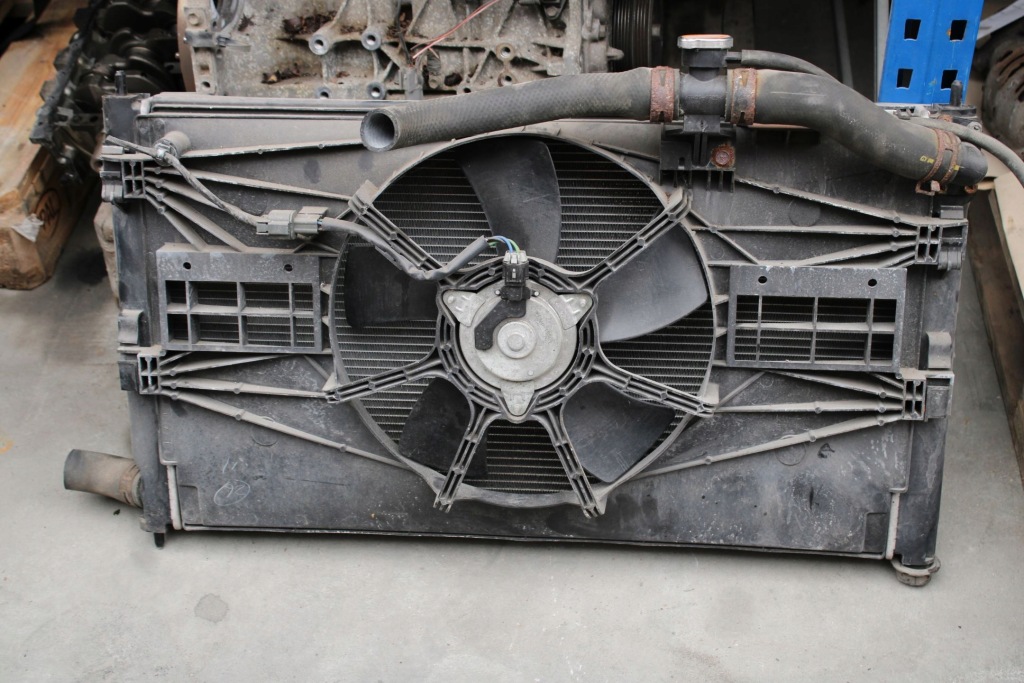 фото №1, Вентилятор с радиаторами mitsubishi lancer