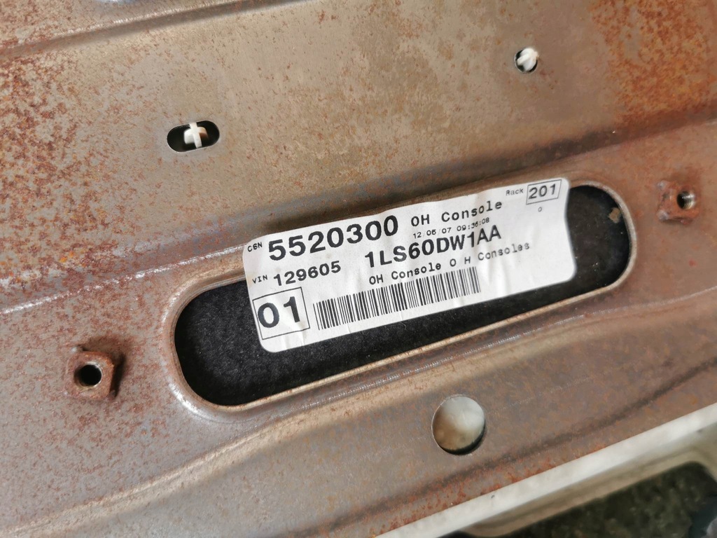 фото №5, Панель лампа потолочный chrysler grand voyager v