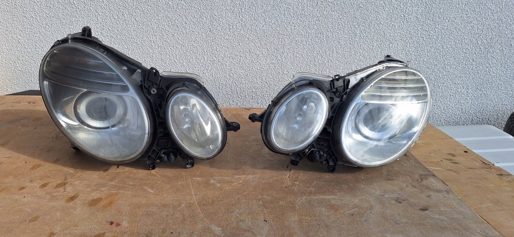 фото №1, Mercedes w211 lift лампа перед левая ксенон eu