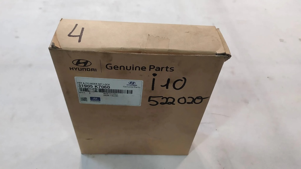 фото №6, Ключ замок зажигания замок hyundai i10 новый