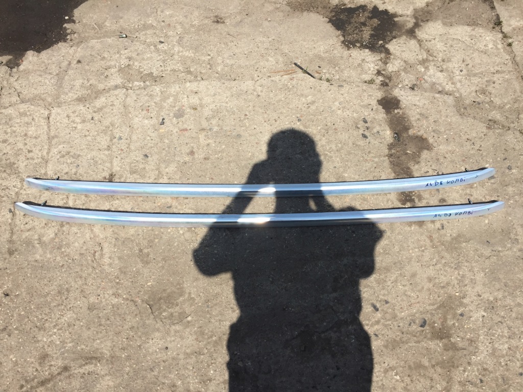 Купить Audi a4 b8 рестайлинг  s-line рейлинги кровельные хром kompl