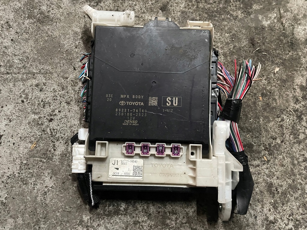 фото №1, Lexus ux toyota chr модуль комфорту блок керування модуль 89221-76140