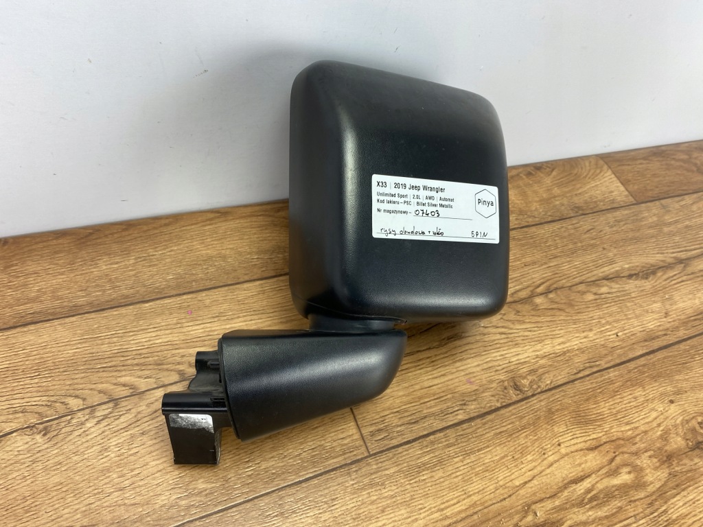 фото №10, Зеркало наружное левая 5 pin jeep wrangler iv jl 2018+ usa
