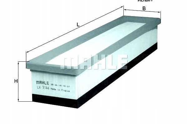 фото №1, Knecht фільтр повітря dacia duster renault duster