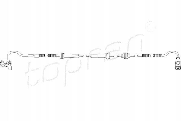 фото №1, Topran датчик abs задняя l/p citroen c5 i, c5 ii 1.6
