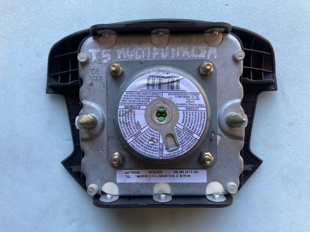 фото №8, Vw t5 multivan подушка водителя air bag 7h5880201e