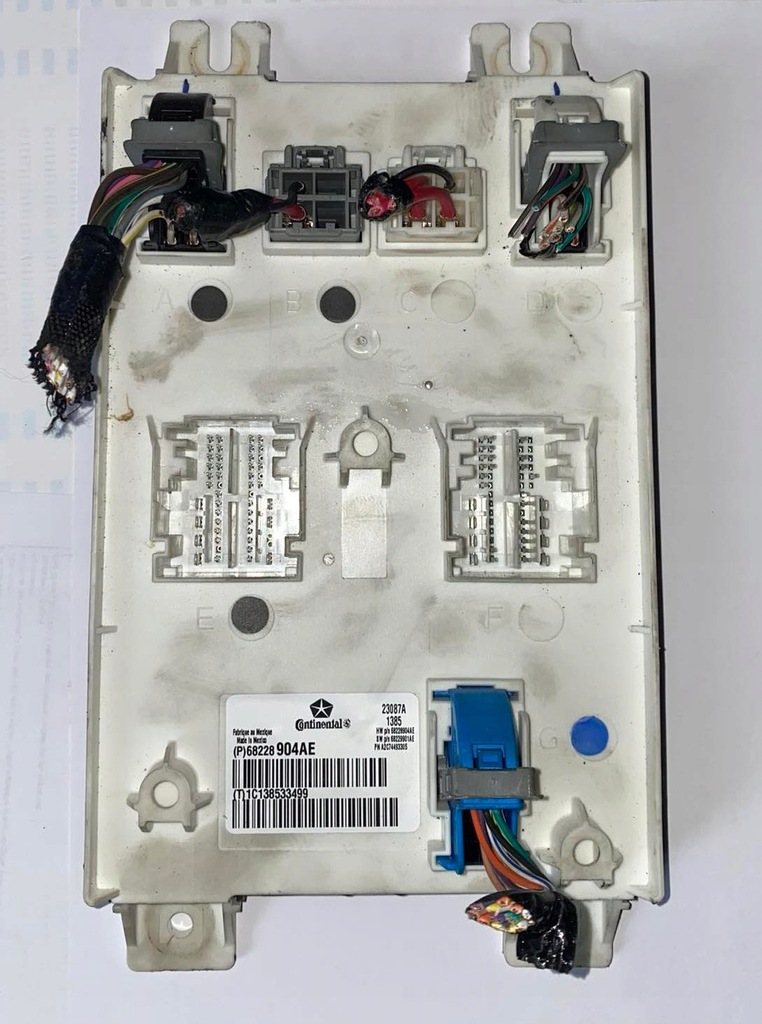 фото №1, Модуль кузов dodge ram 3.5 td 68228904ae