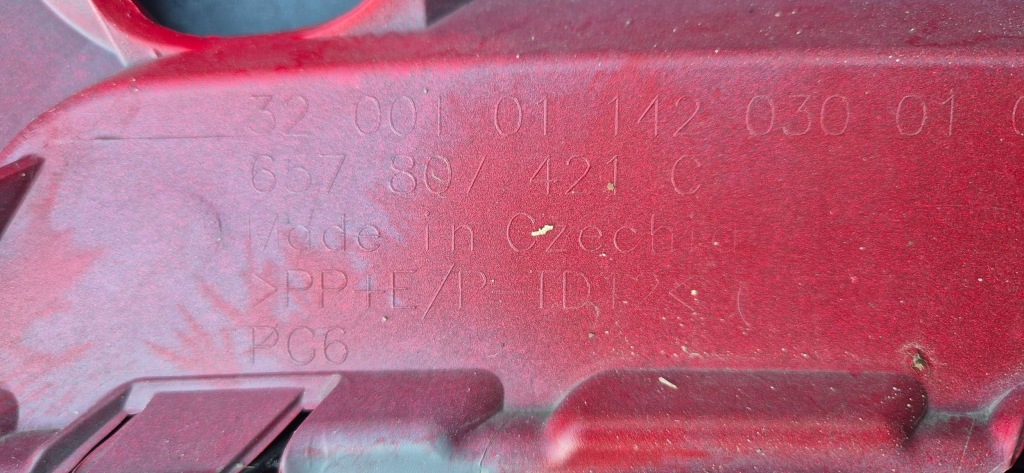 Skoda scala 657 lift 23- monte carlo бампер задняя 4pdc полный org Оригинал