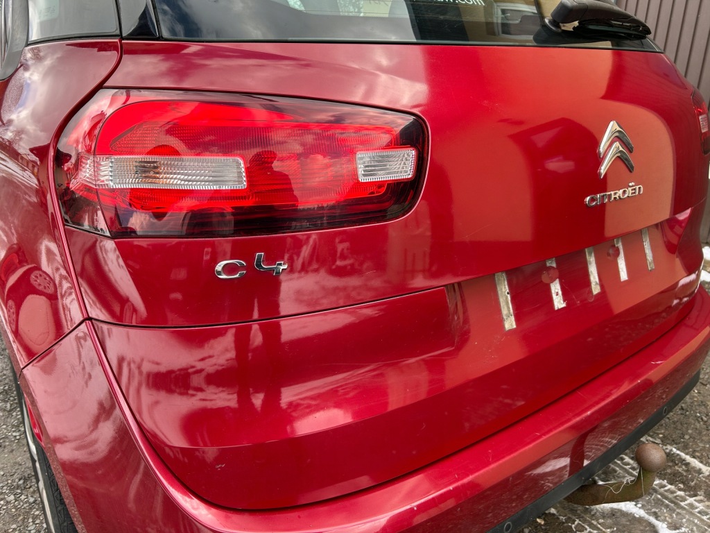 фото №5, Citroen c4 picasso ii 13 - кришка багажника задня lak. epyd