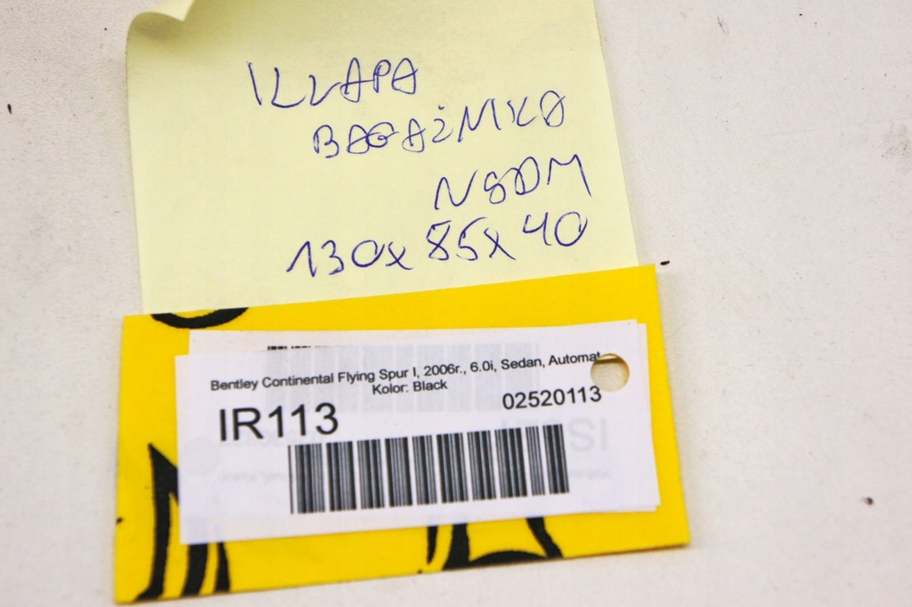 фото №6, Ir113 bentley flying spur i крышка багажника багажника