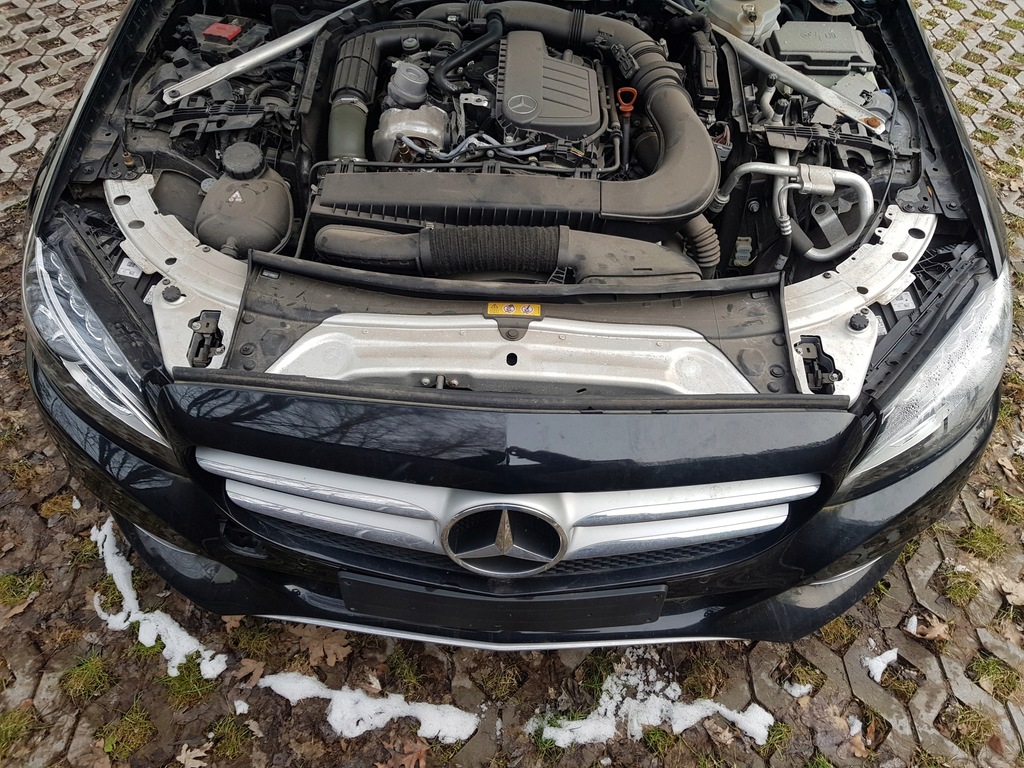 фото №4, Kompletny перед капот бампер лампа w205 цвет 197