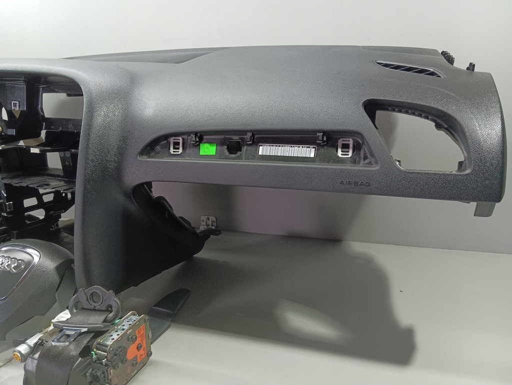 фото №6, Панель приладів панель приладів 2x ремені 2x подушка безпеки модуль датчик подушка безпеки audi a4 b8 allroad