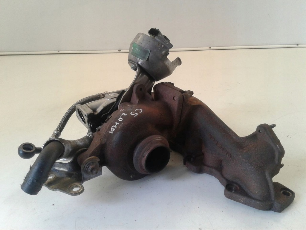 фото №8, Турбонагнітач 9682778680 citroen c5 2.0 hdi