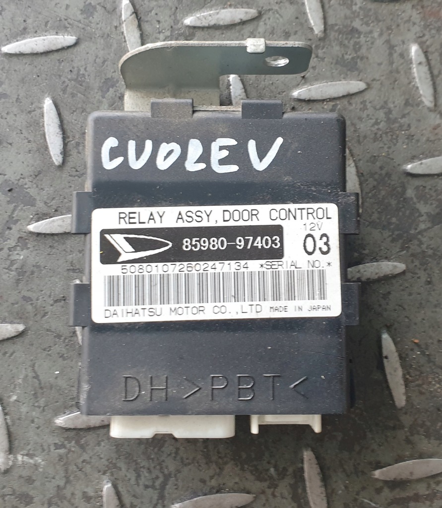 фото №1, Модуль блок управления дверь daihatsu cuore v 85980-97403