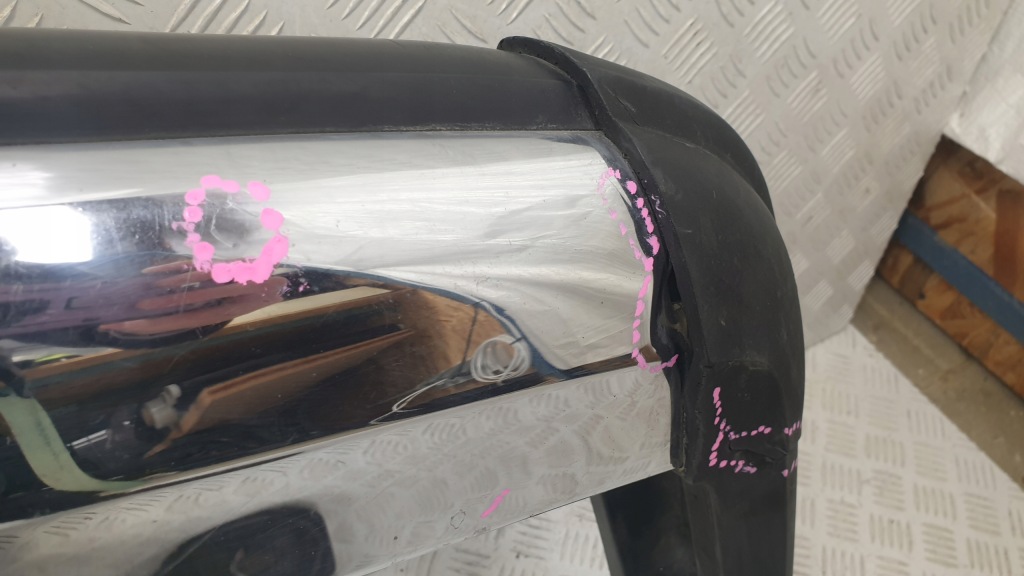 Mercedes sl slc w107 r107 бампер перед передній Оригінал