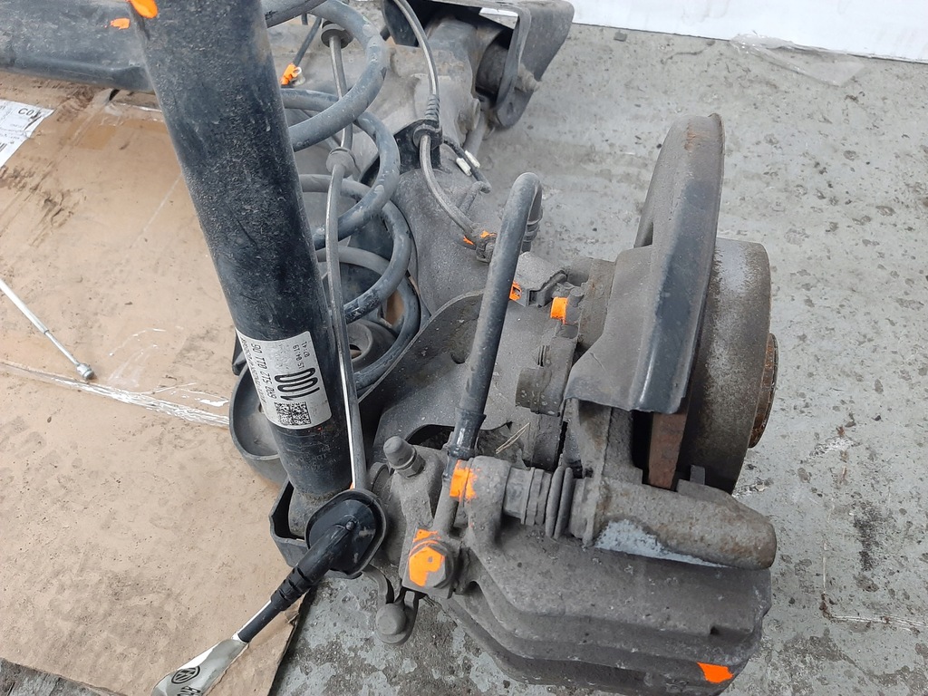 фото №11, Skoda rapid liftback 1.0tsi 18r lift балка подвеска задняя амортизаторы