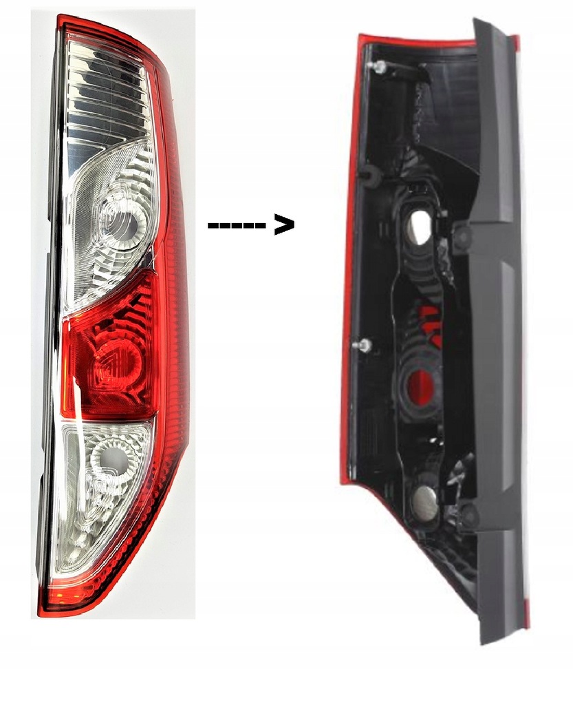 фото №1, Лампа задня стоп кришка багажника права renault kangoo 13-