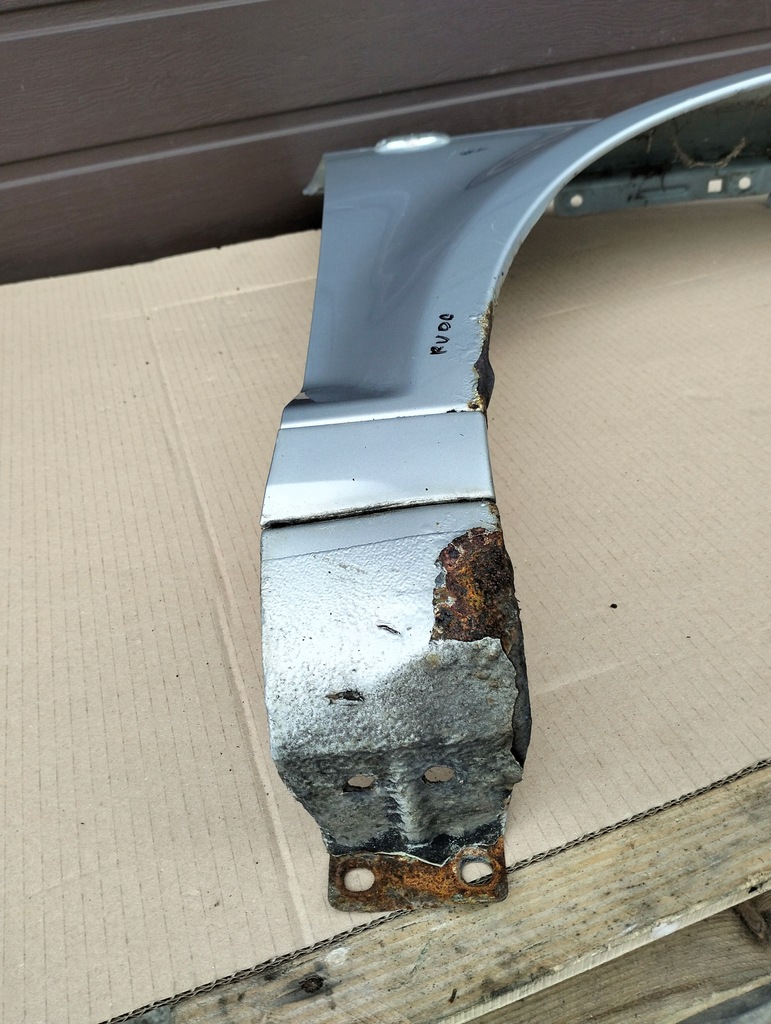 фото №12, Крила правий перед audi a3 8p 03-08 сріблястий