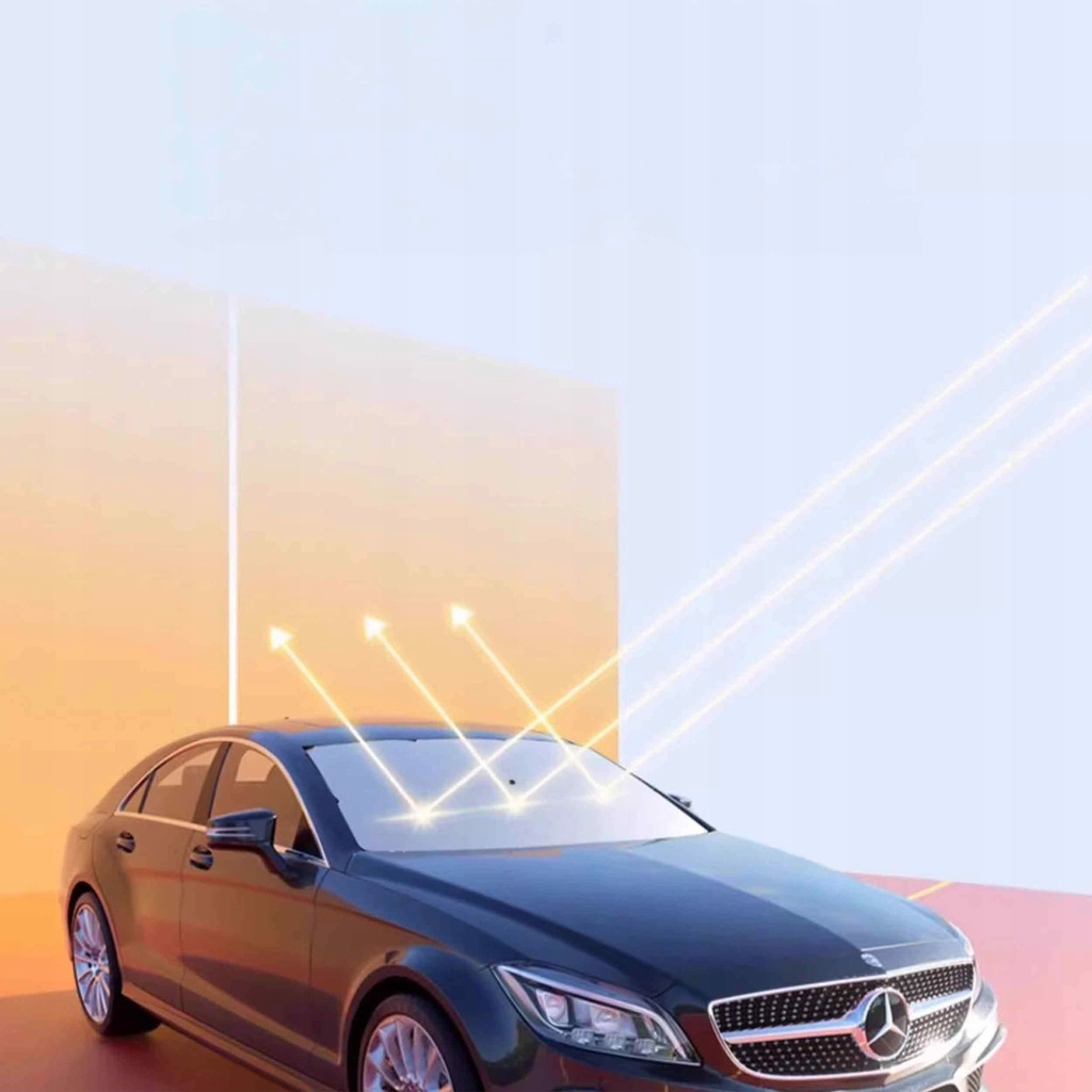 фото №10, Парасоля сонцезахисний шторка do автомобіля автомобіля na передня скло uv